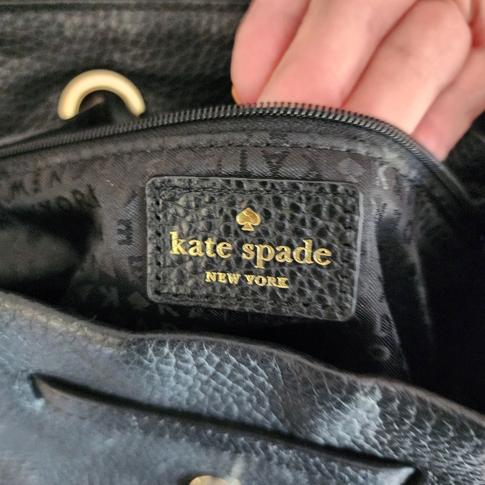 KATE SPADE PEBBLE LEATHER BACKPACK - Picture 10 of 13